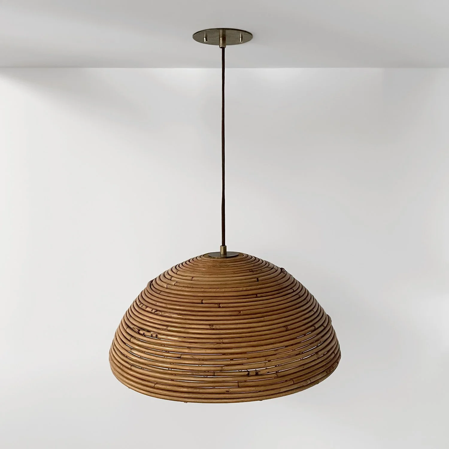 Italian Rattan Dome Pendant Light 5 web.jpg