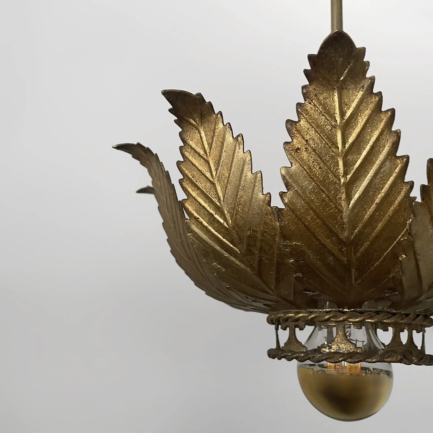 French Art Deco Floral Leaf Ceiling Light 3 web.jpg