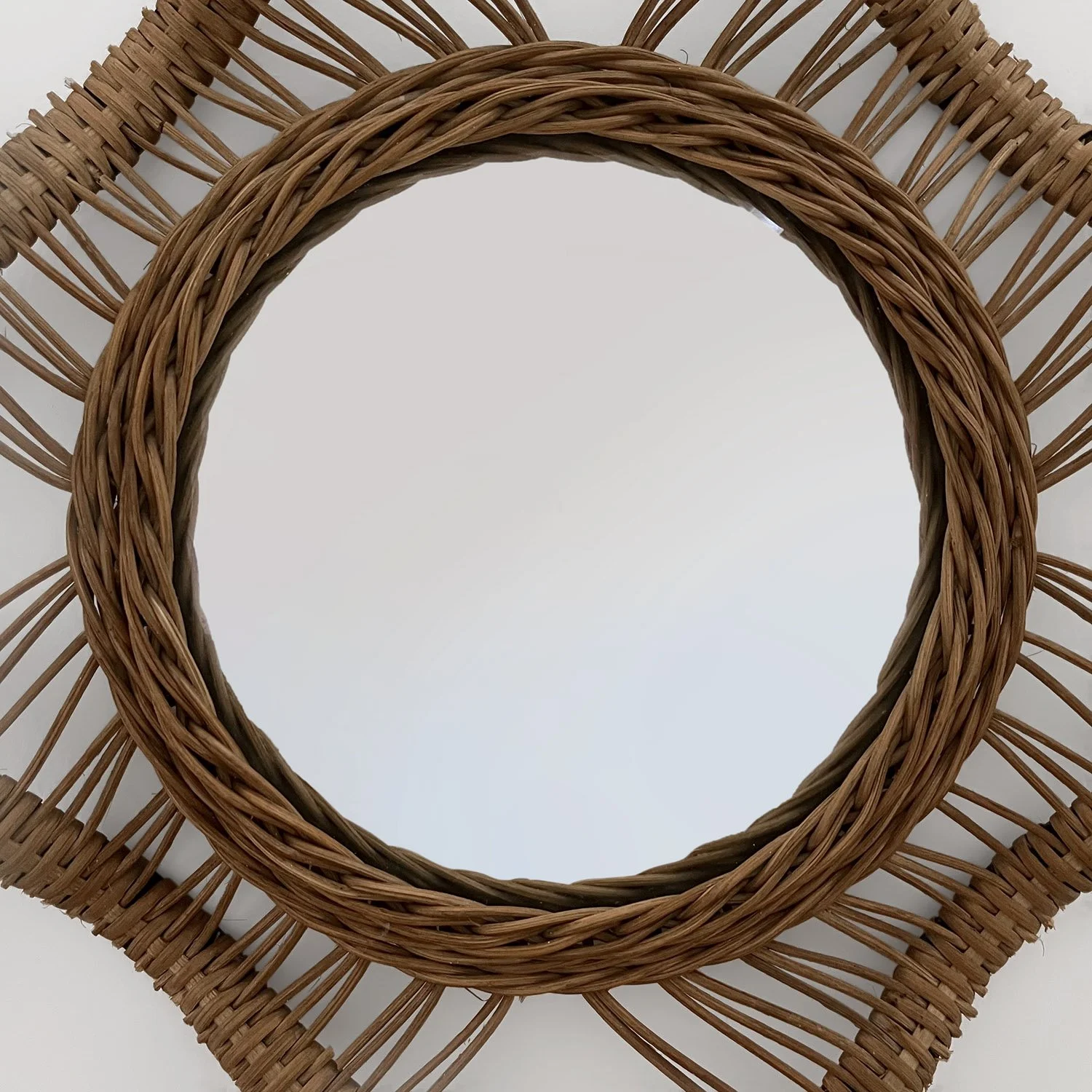 French Rattan and Iron Convex Mirror 7 web.jpg