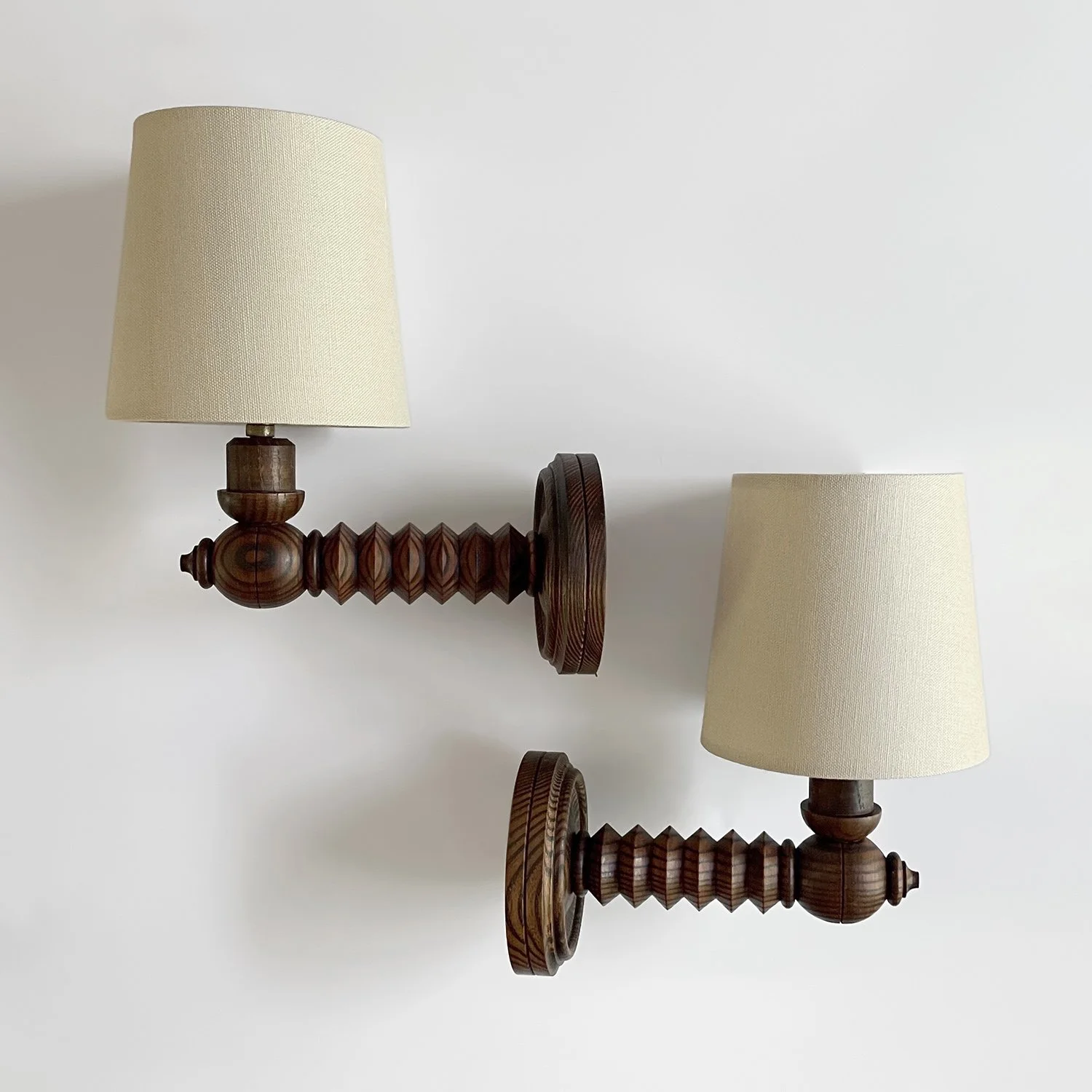 Pair of French Oak Dudouyt Sconces 2 web.jpg