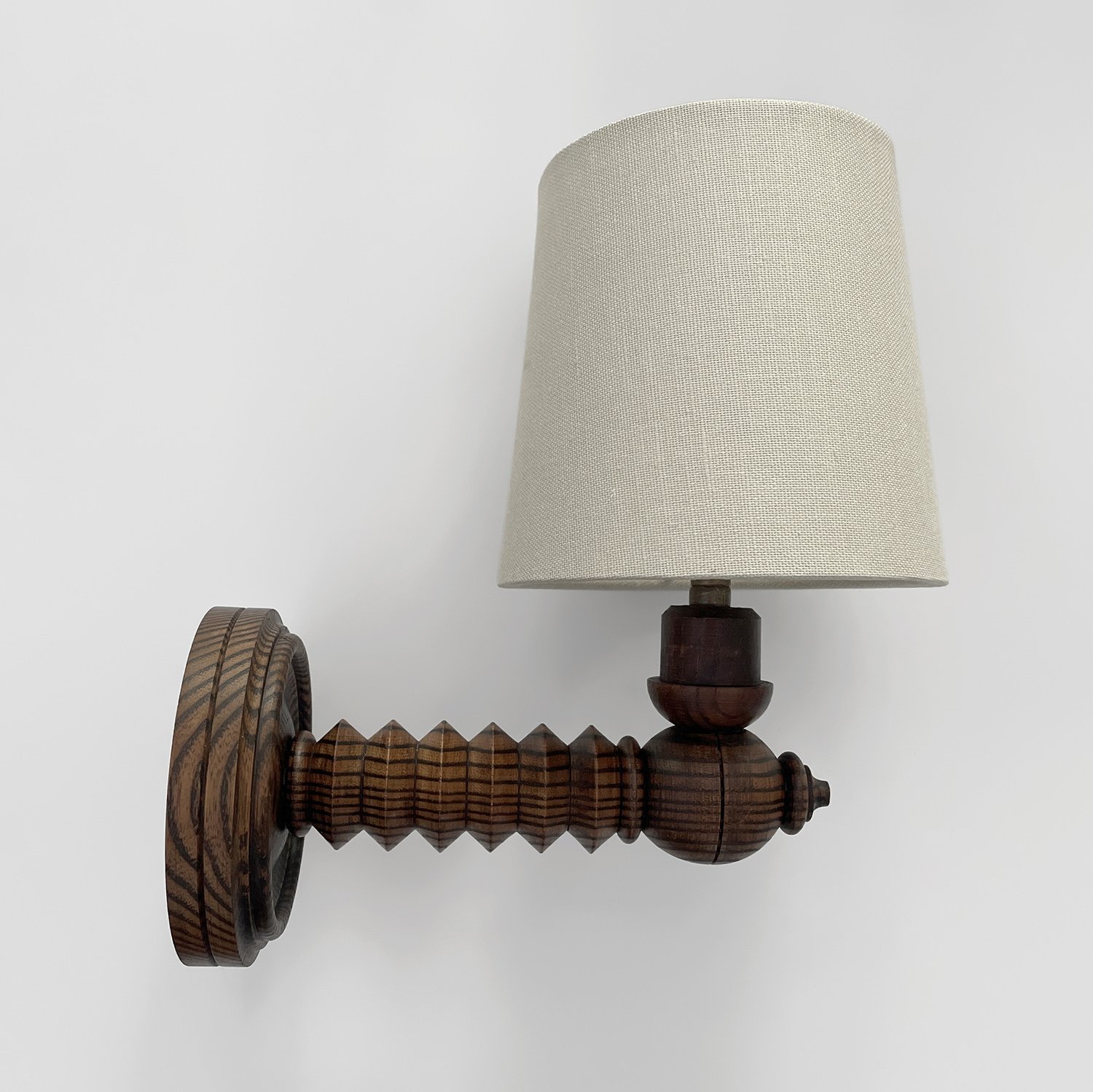 Pair of French Oak Dudouyt Sconces 3 web.jpg