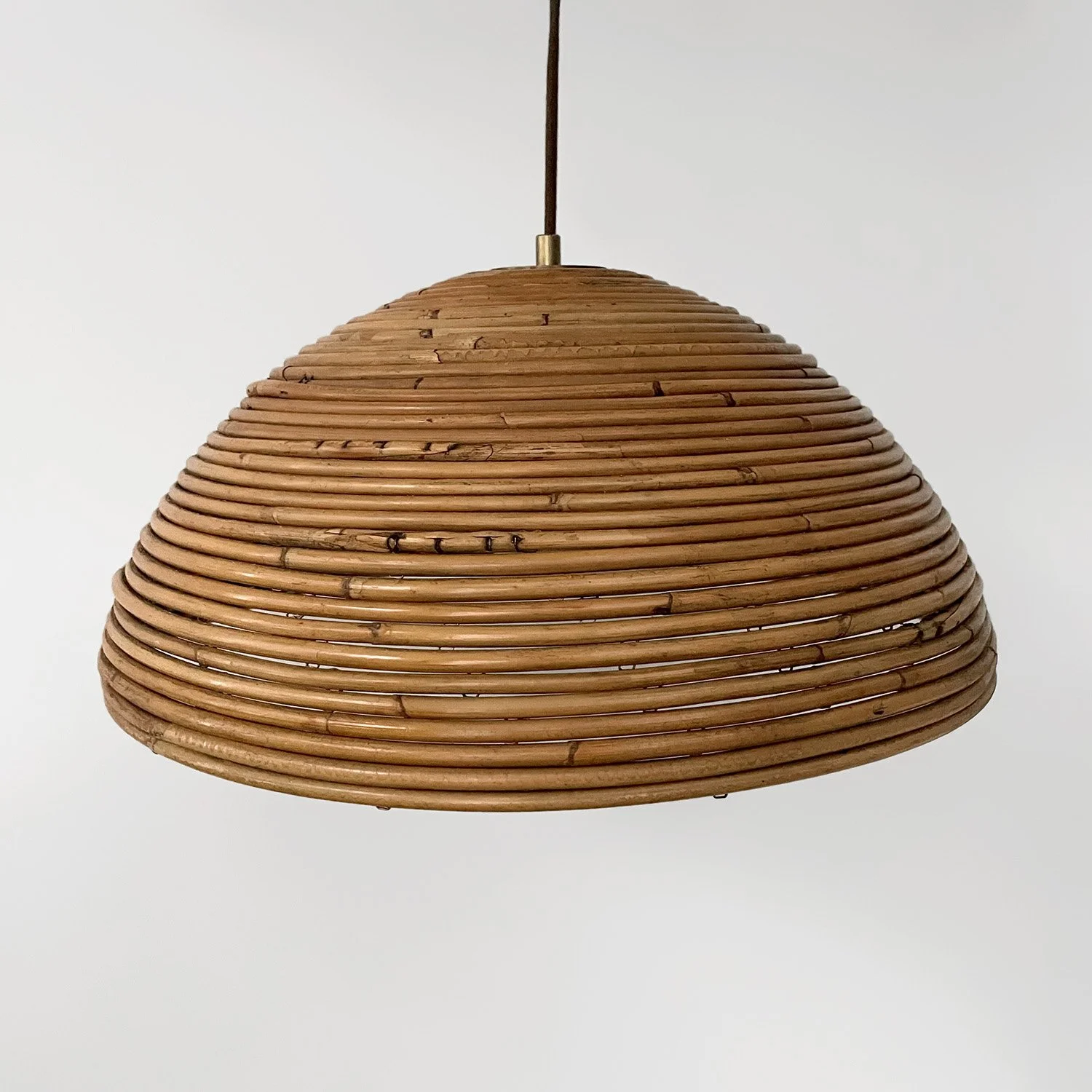 Italian Rattan Dome Pendant Light 2 web.jpg