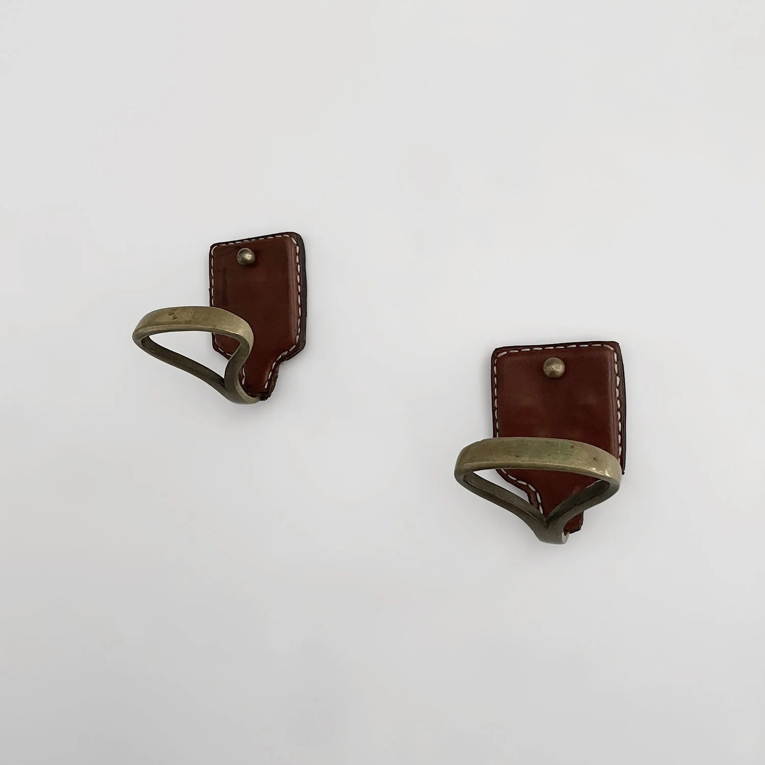 Jacques Adnet French Leather Wall Hooks 3 web.jpg