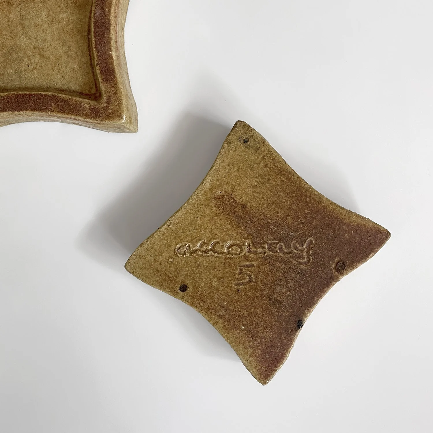 Pair of Accolay French Ceramic Ashtrays 6 web.jpg