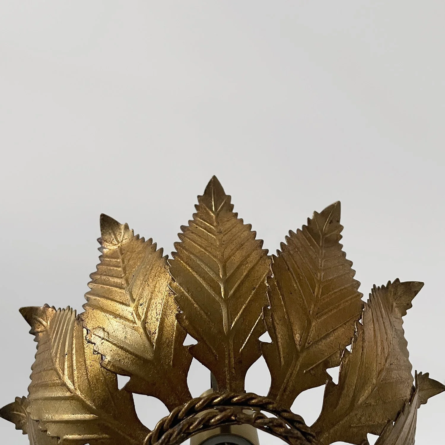 French Art Deco Floral Leaf Ceiling Light 4 web.jpg