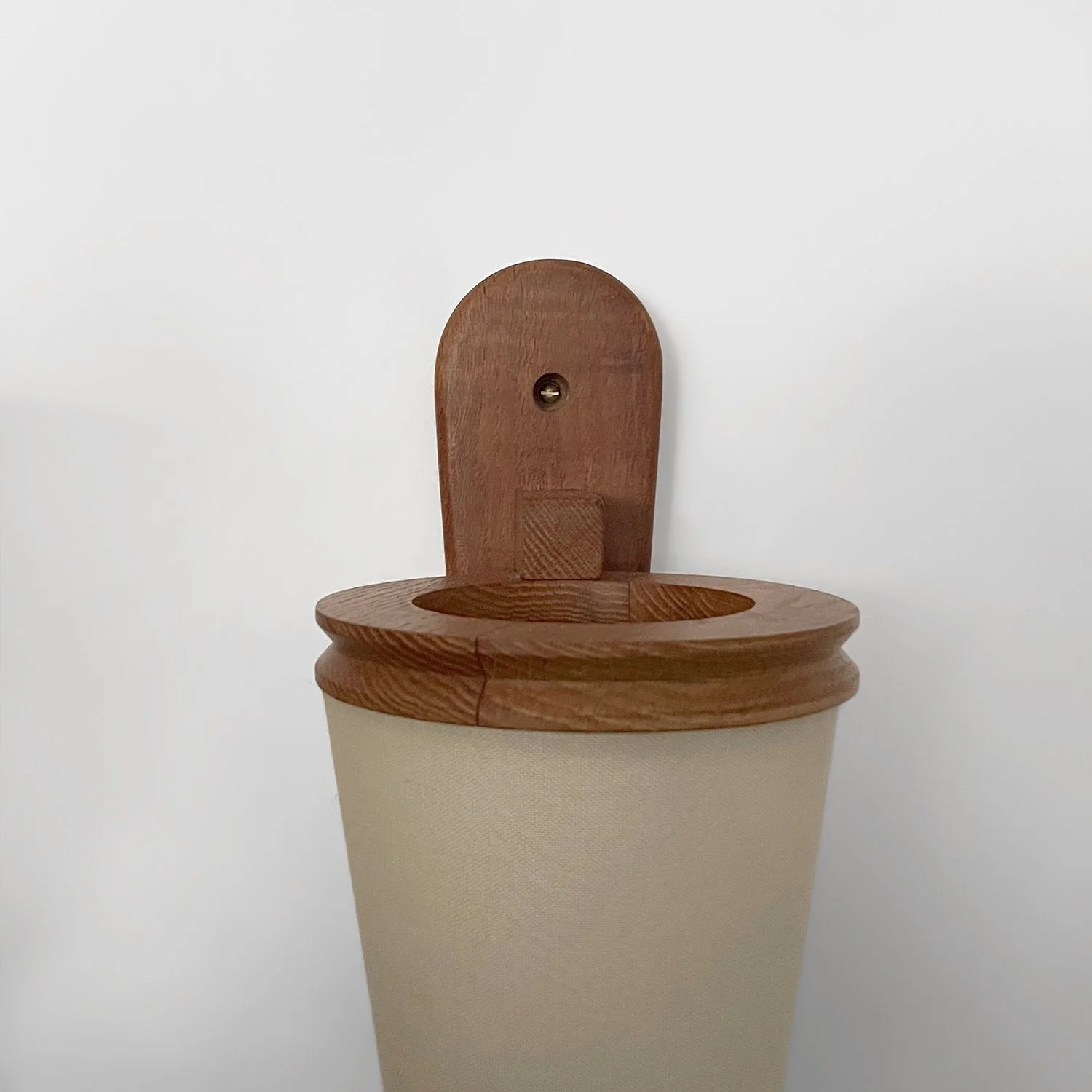 Guillerme et Chambron French Oak & Ceramic Sconces 10 web.jpg