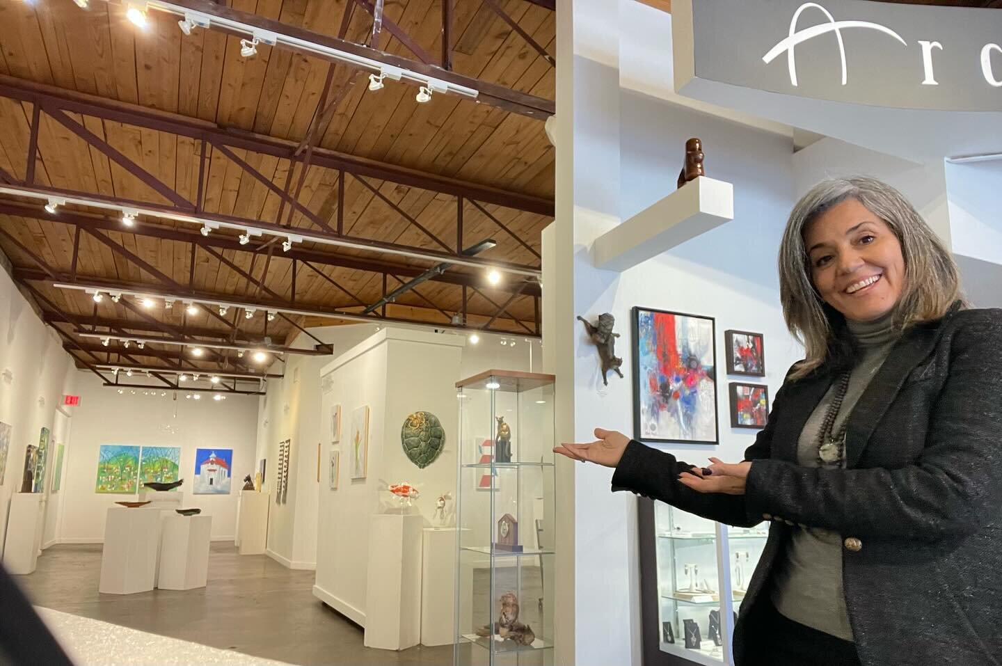 Stop in today at @archwaygallery and I&rsquo;ll give you a tour of all the artwork on #exhibit by our amazing #houston #artists!