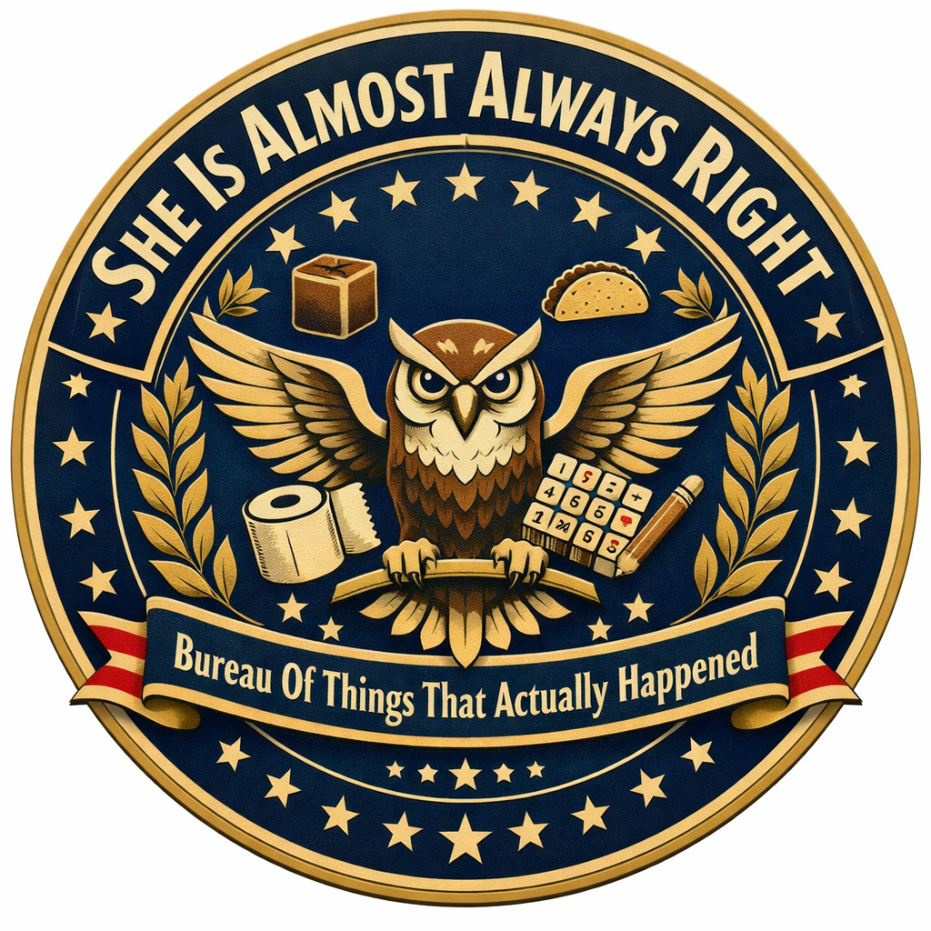 The Bureau of Things That Actually Happened