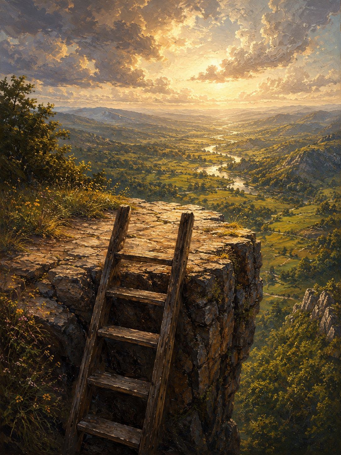 The Ladder at the Edge