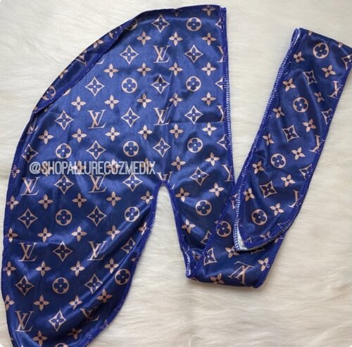 brown louis vuitton durag