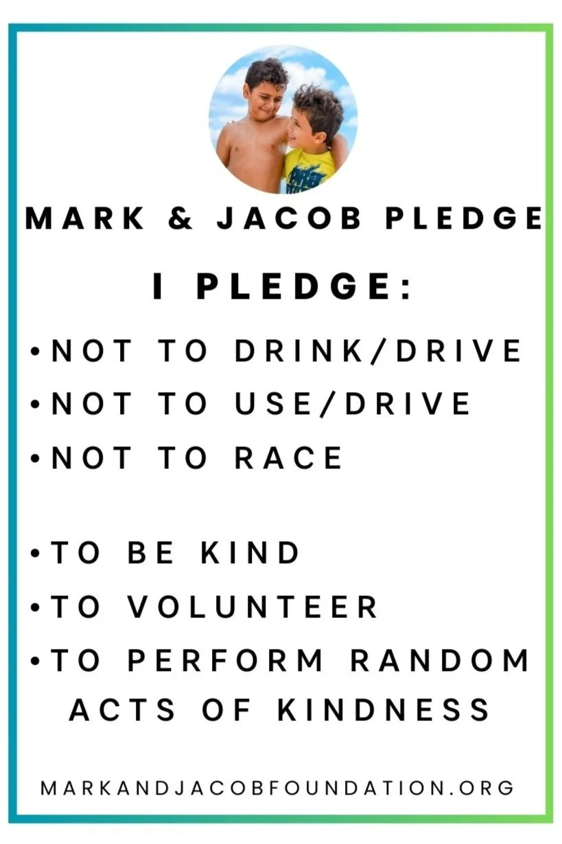 Take the Pledge — The Mark & Jacob Foundation