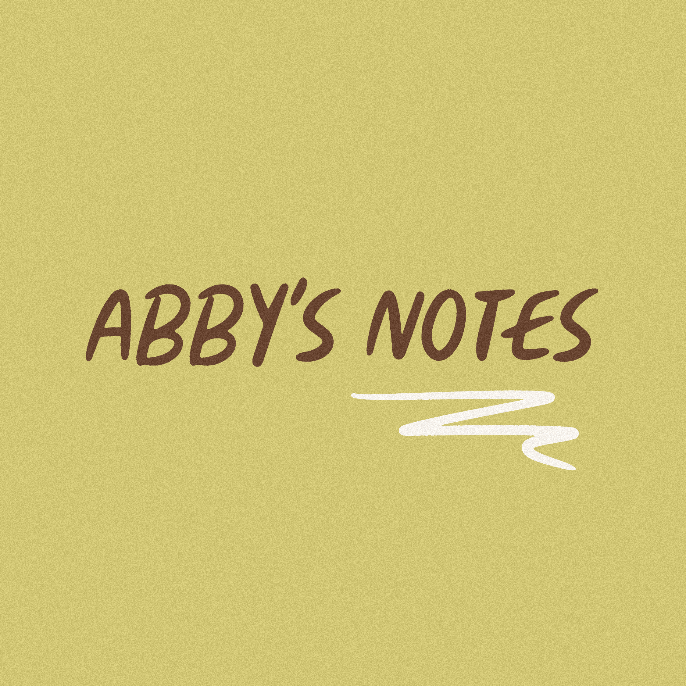Abby's Notes