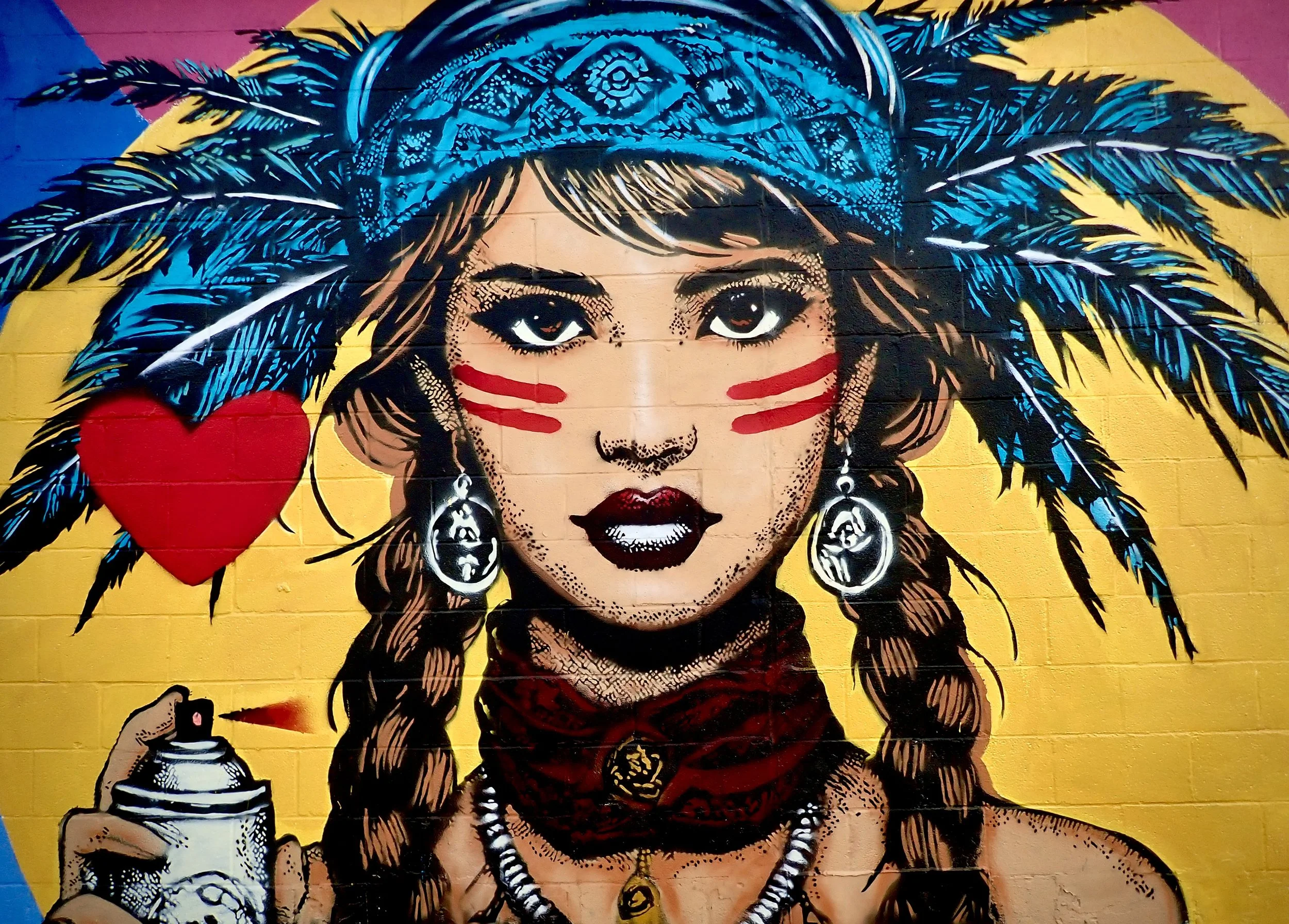 "Heartillery"-12x18" archival glicee print-$50