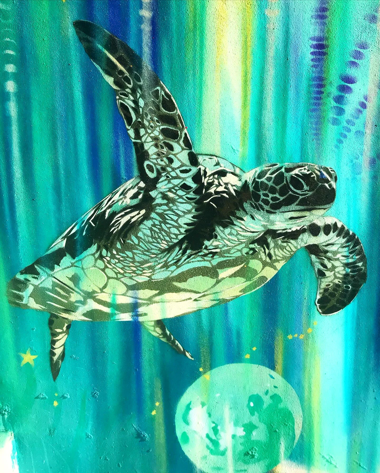 "Ecolocation"-3x3'detail, Westlake, TX