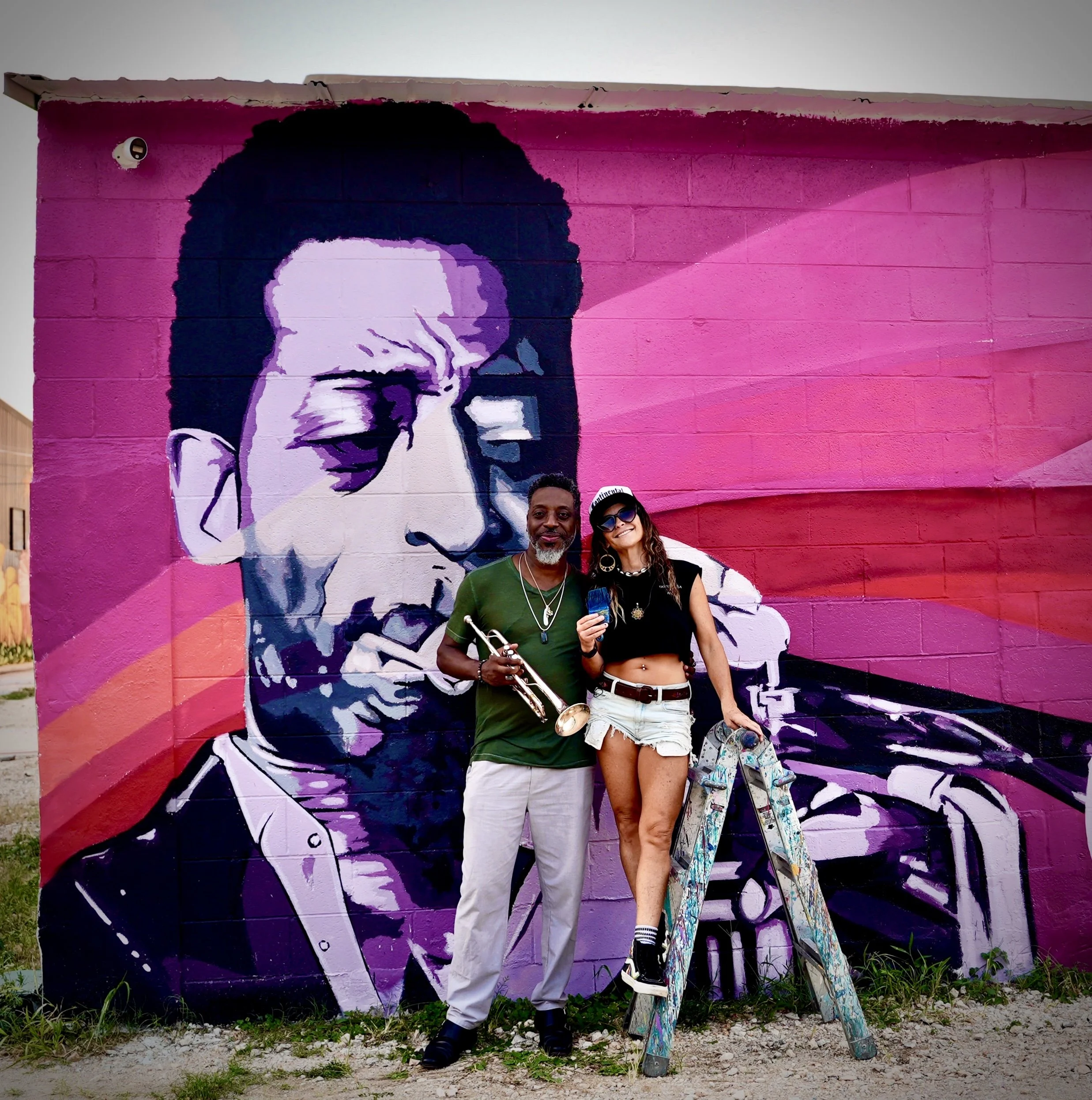 mural detail of Ephraim Owens