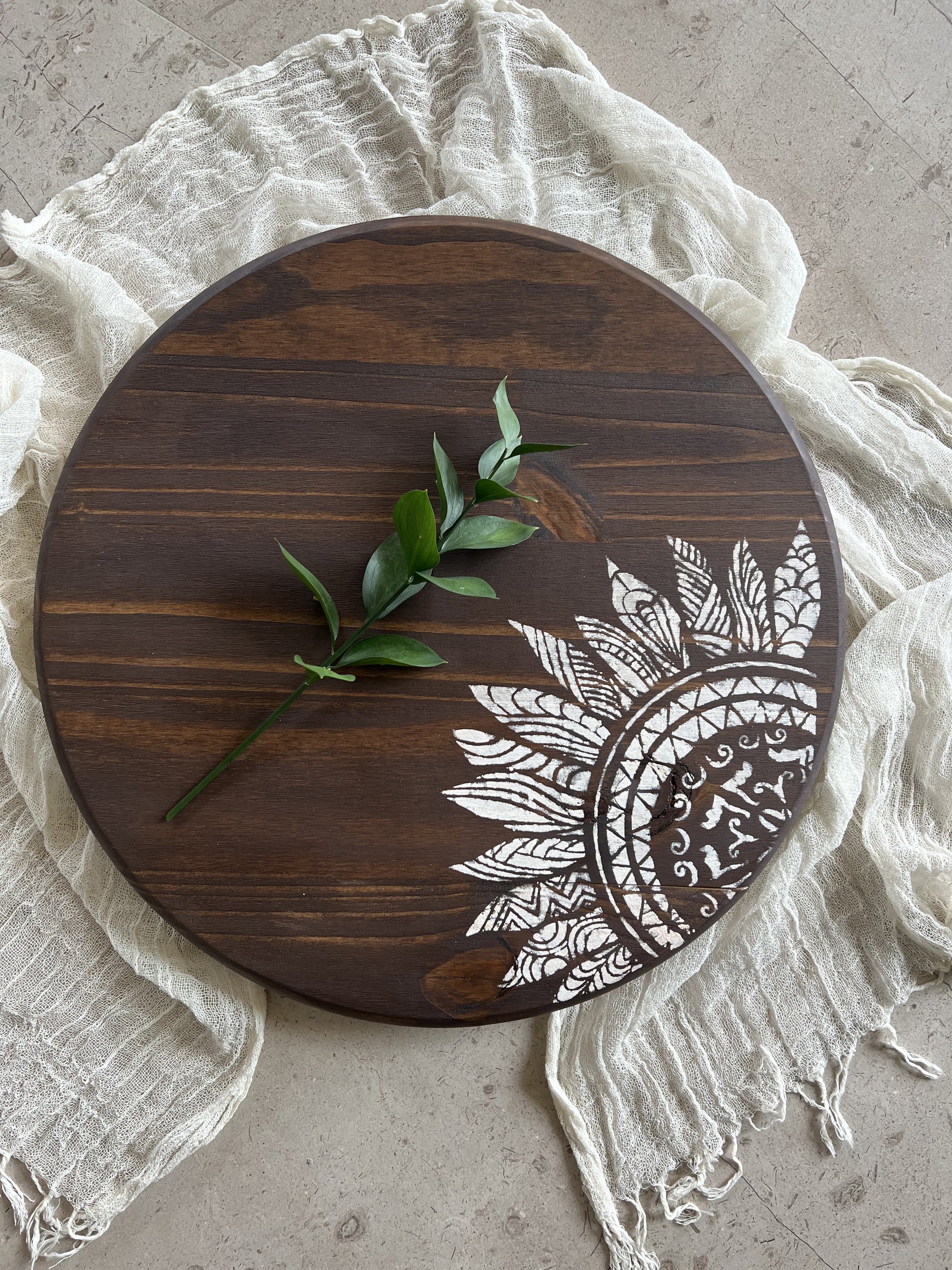 "Sunflower" Lazy Susan