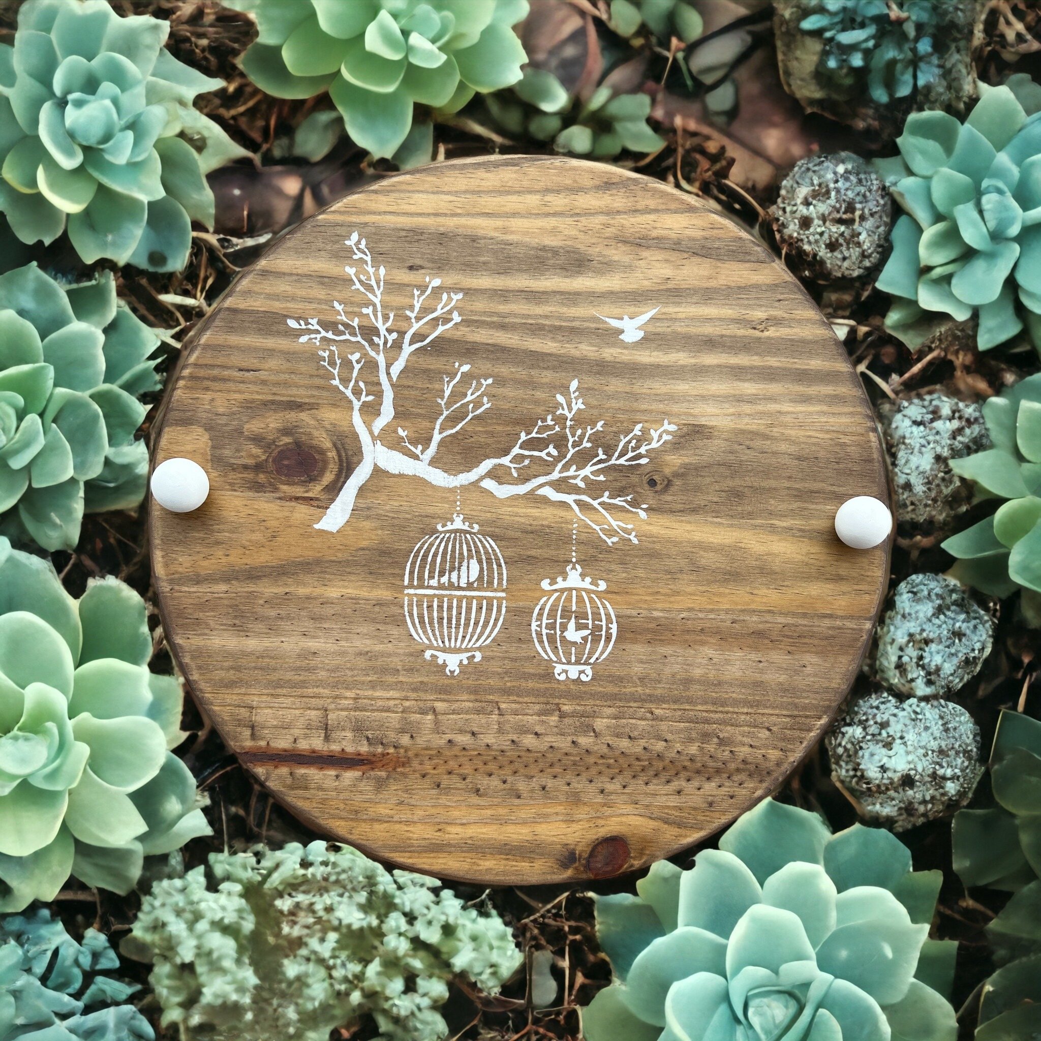 "Bird Tree" Lazy Susan