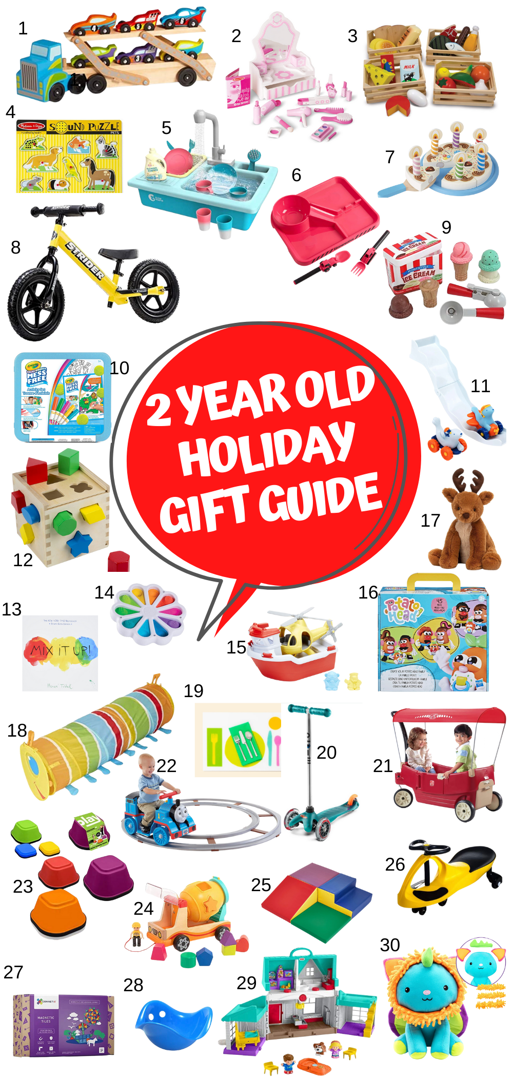Best Gifts for 2 Year Olds — Playroom Inspo