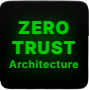 Black background with green text that reads 'ZERO TRUST Architecture'