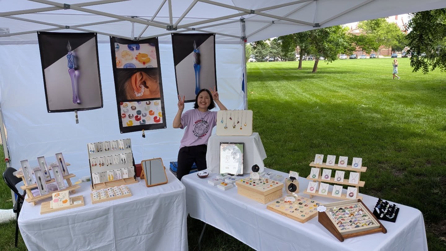 We're at Lawrence Pride!