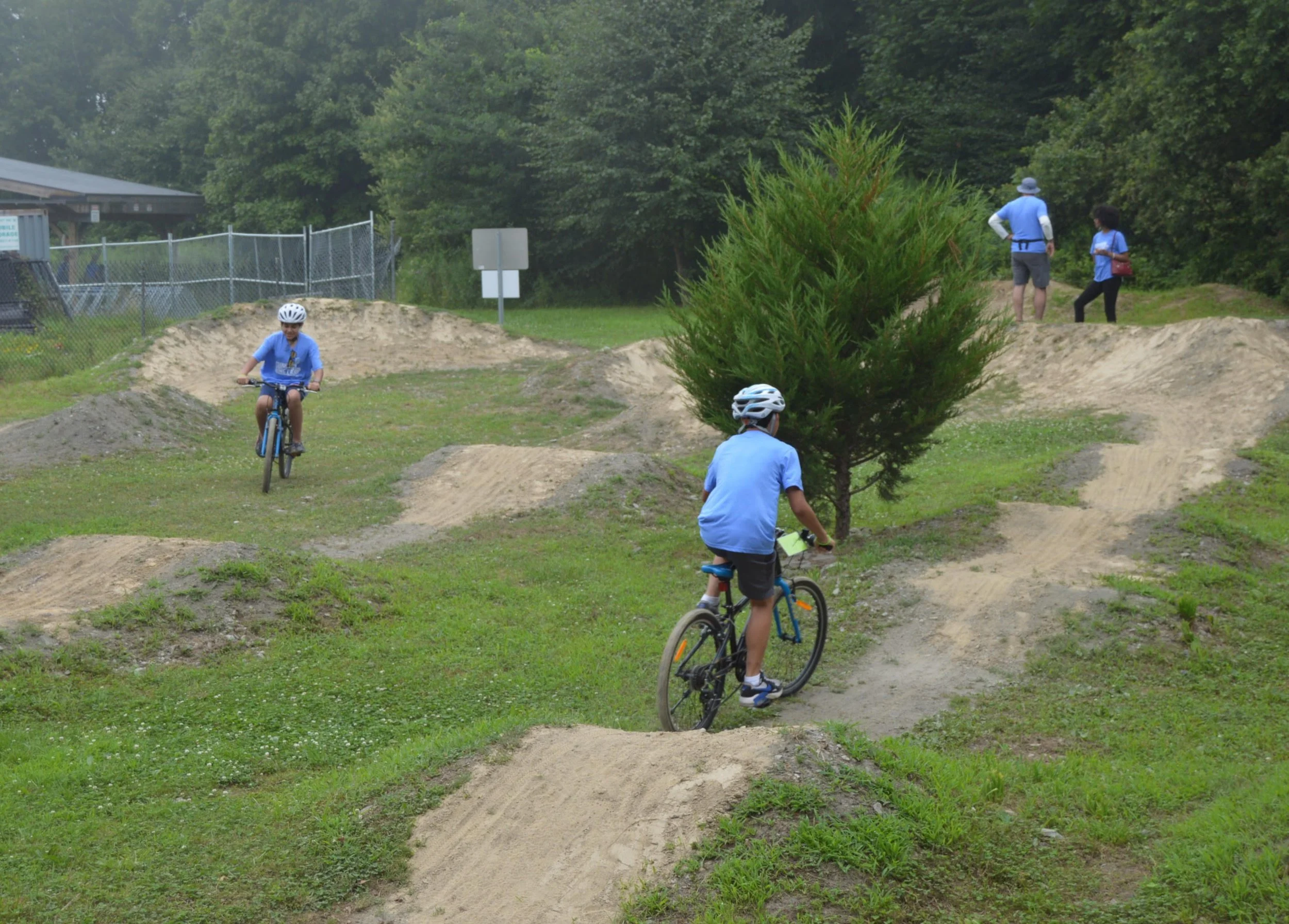 Pump Track Clean Up &amp; Ride