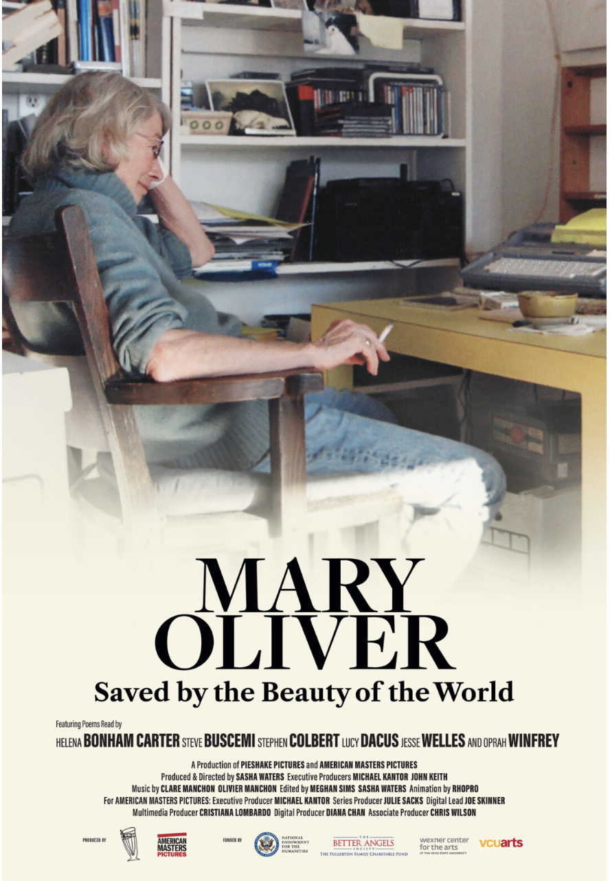 MARY OLIVER: SAVED BY THE BEAUTY OF THE WORLD