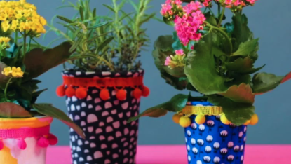 Maker Mondays for Adults- Upcycled Yogurt Container Planters