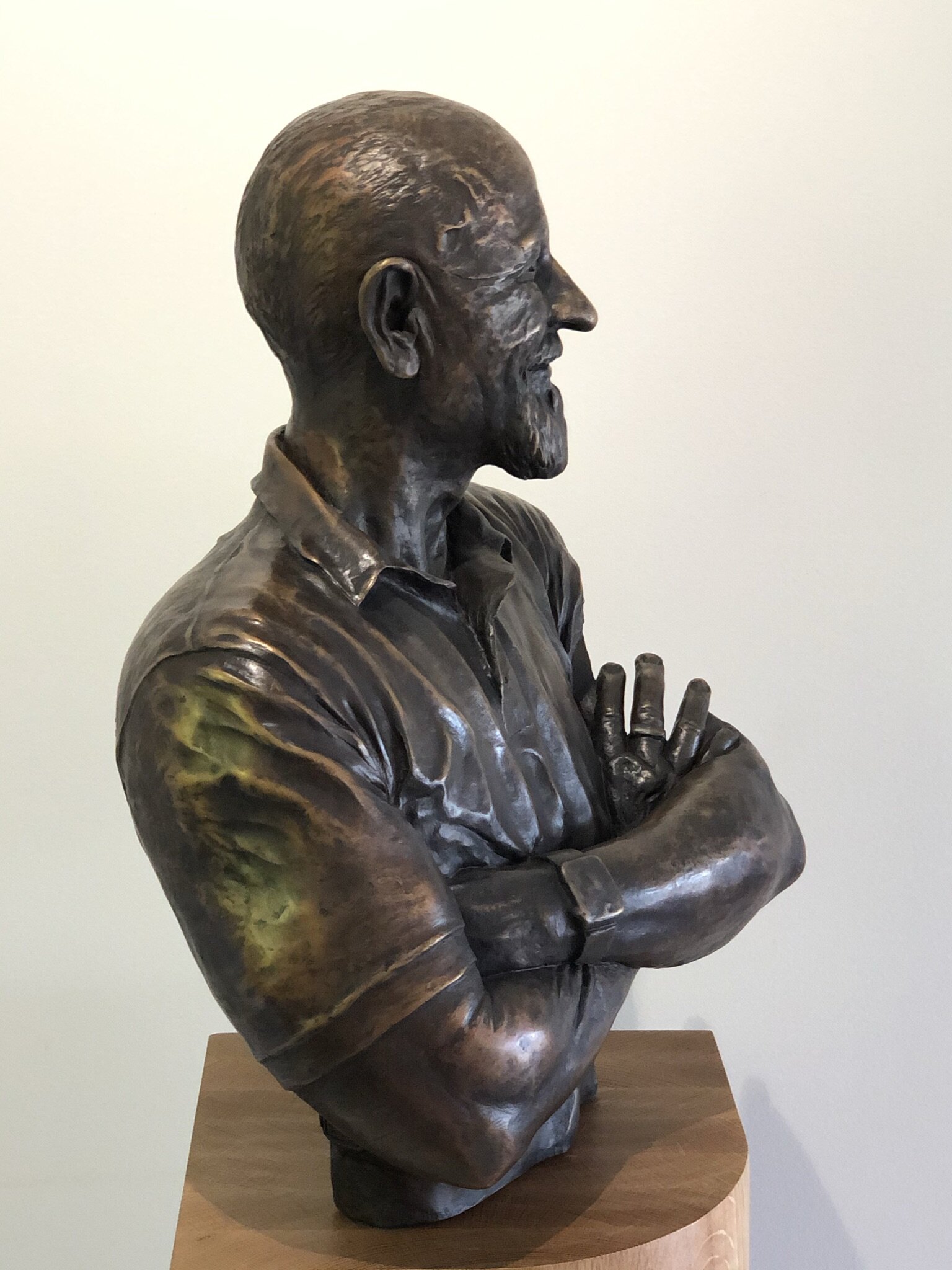 The Captain - Bronze Sculpture by Cam Crossley 3.JPEG
