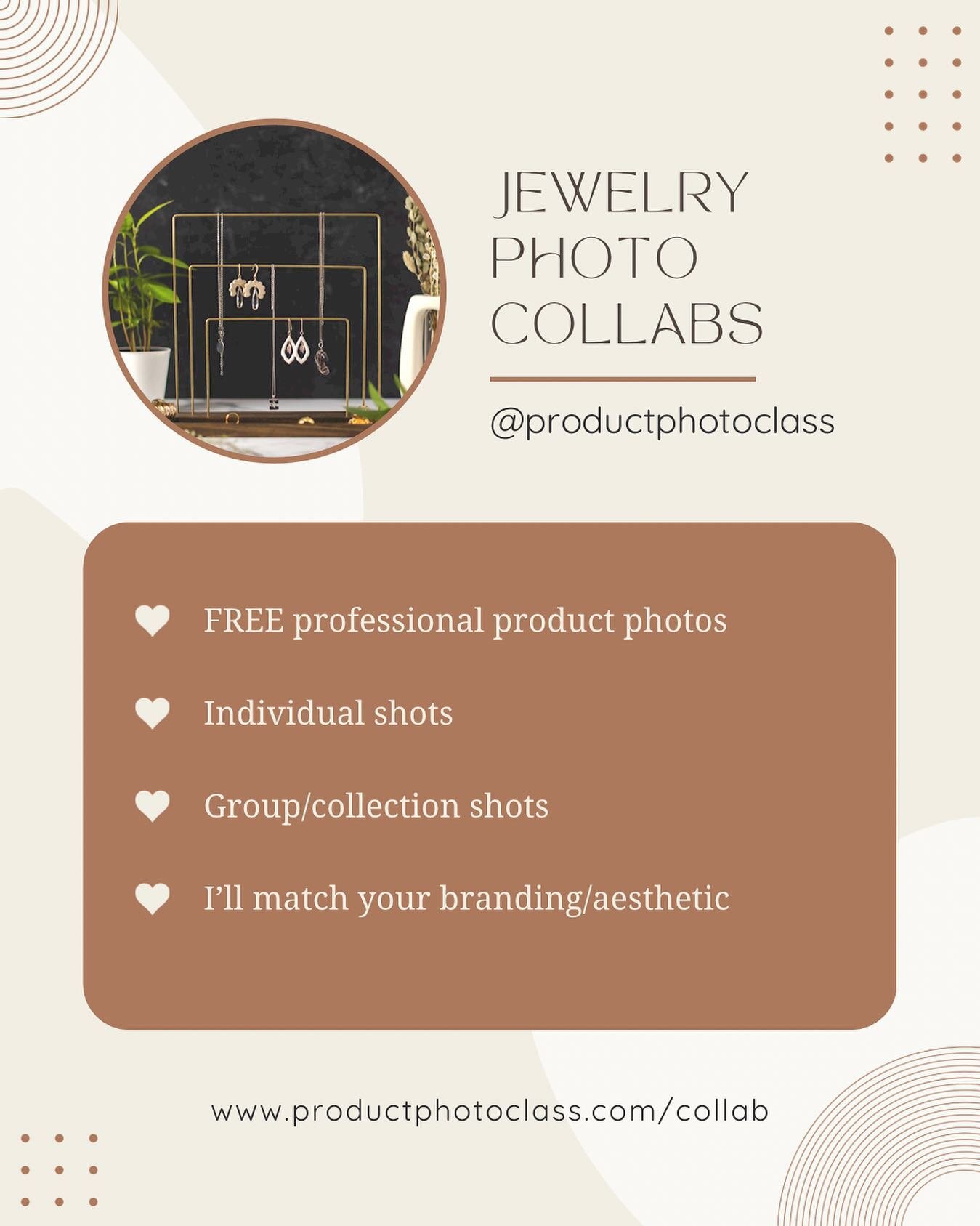 WHO SAID FREE PHOTOS?! 

Oh it was me! 😜 I&rsquo;m working on shooting new surfaces for Replica along with shooting awesome new jewelry displays for @damrondecor and I need more jewelry for them! So I&rsquo;m opening up collaboration for jewelry! 

