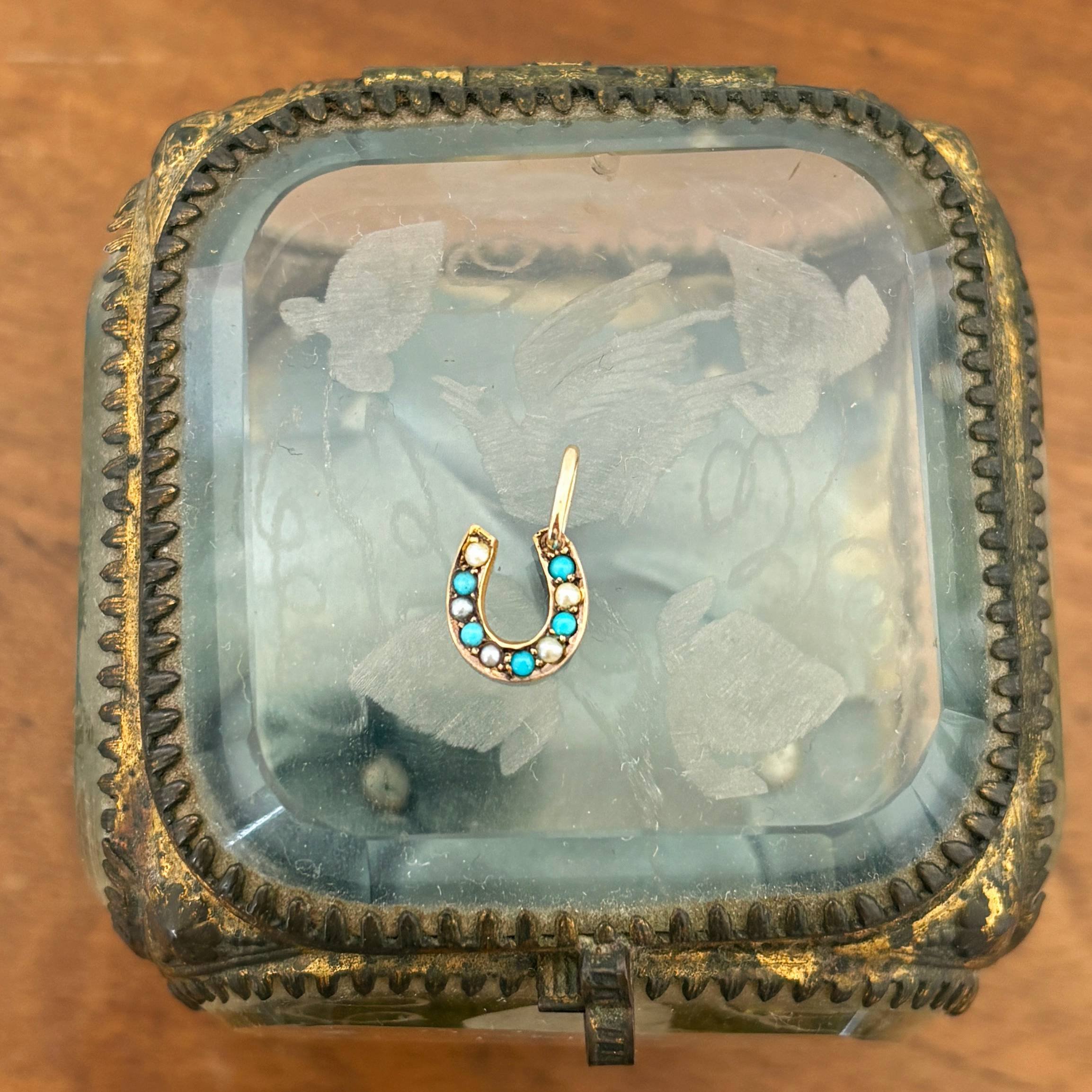 CA287 turquoise seed pearl horseshoe 1.jpg