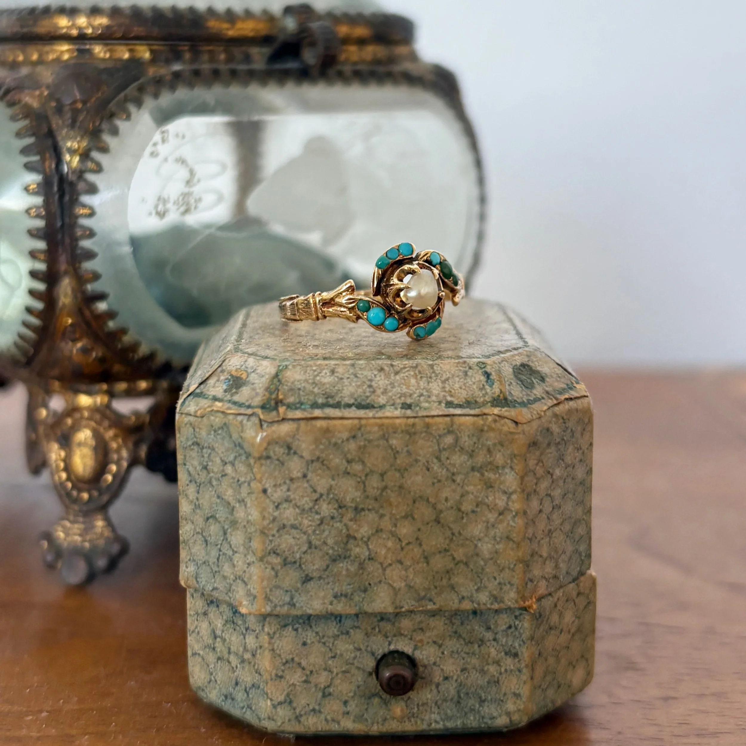 RA359 turquoise and pearl ring 2.jpg