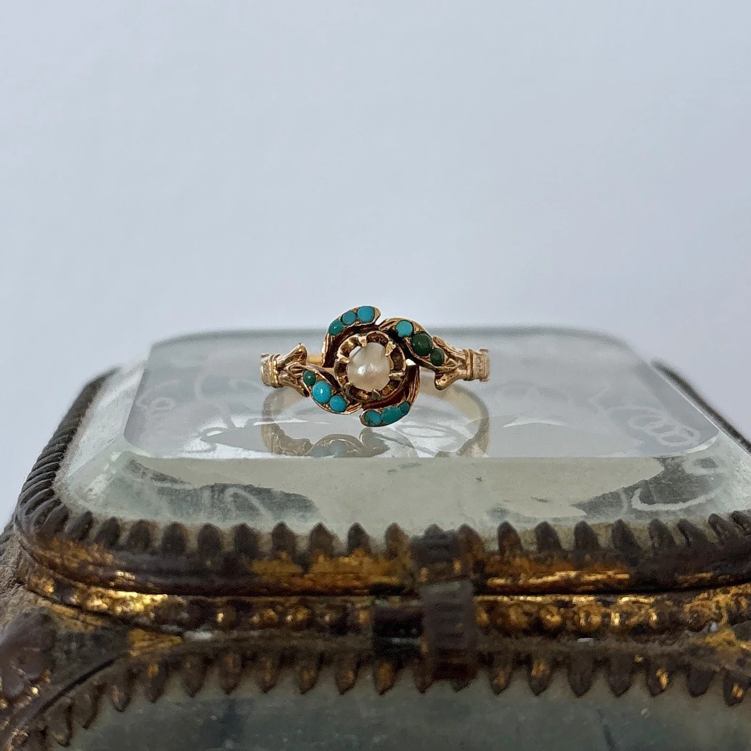 RA359 turquoise and pearl ring 5.jpg