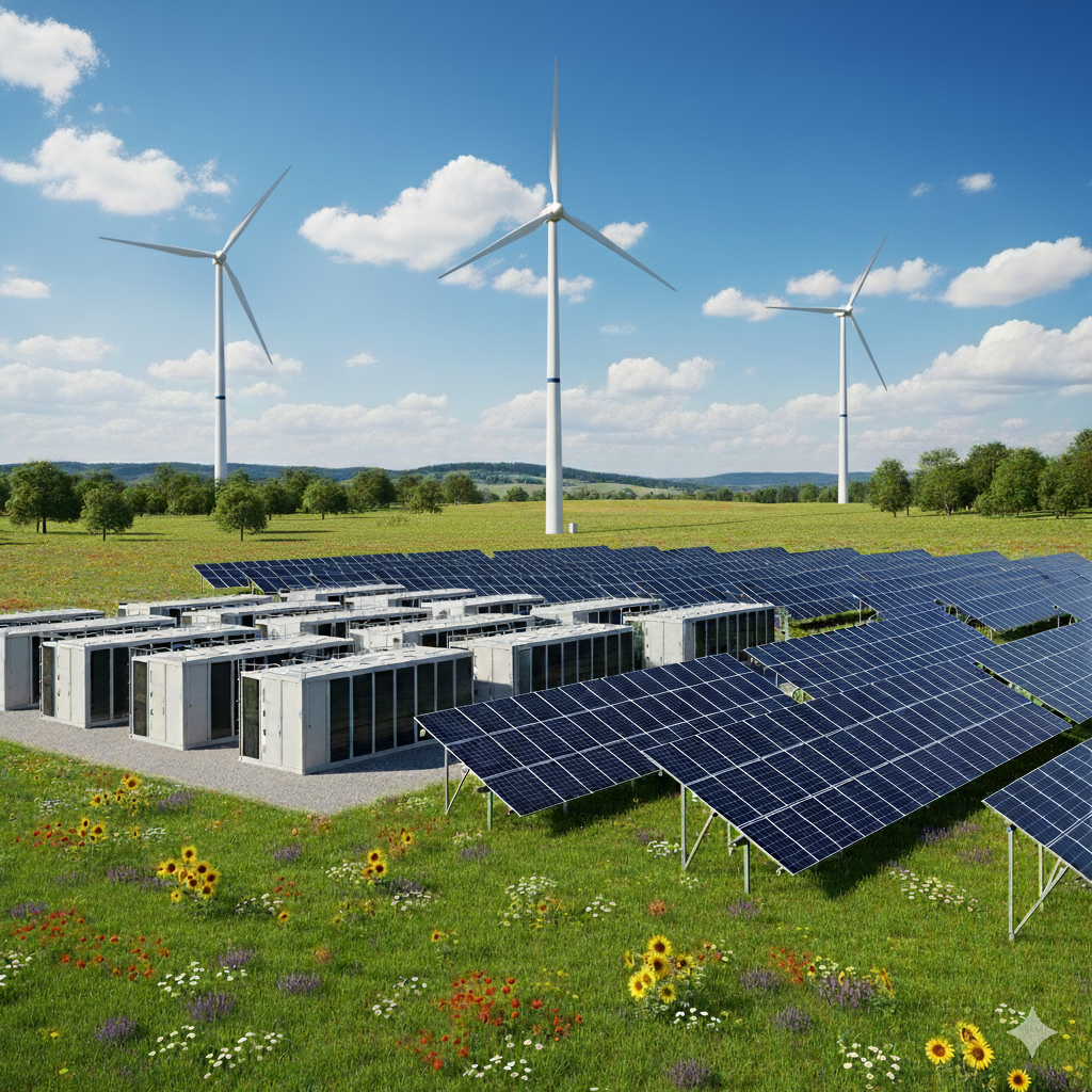 Erlöse von co-location Batteriespeichern im Juli 2025 - PV stabil, Wind wieder weniger