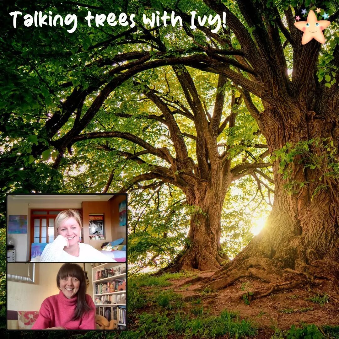 Dear Ivy, I love to give you a creative challenge, don't I?! We spent yesterday afternoon talking about a teacher who is a tree 🌳, Miss Gangle. She is a curious creature indeed, and she keeps growing and growing and GROWING in our story. Ivy's magic