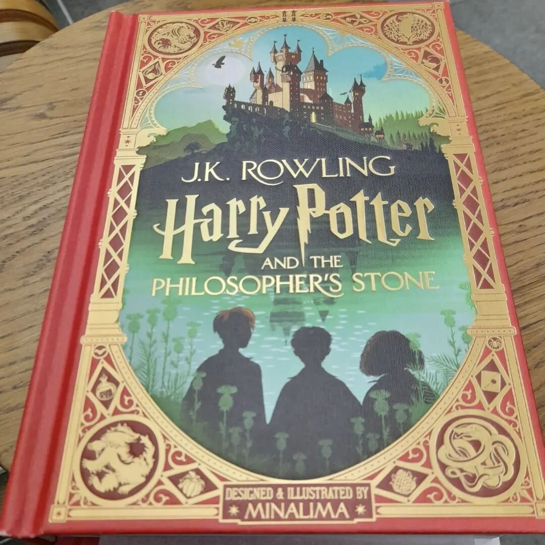 This book is a thing of beauty!  Thank you @minalimadesign London, I am in LOVE! I will treasure this. The Harry Potter books helped me recover after a pregnancy loss in 2016, which then led on to having Natalie. I will always be grateful to J.K. Row