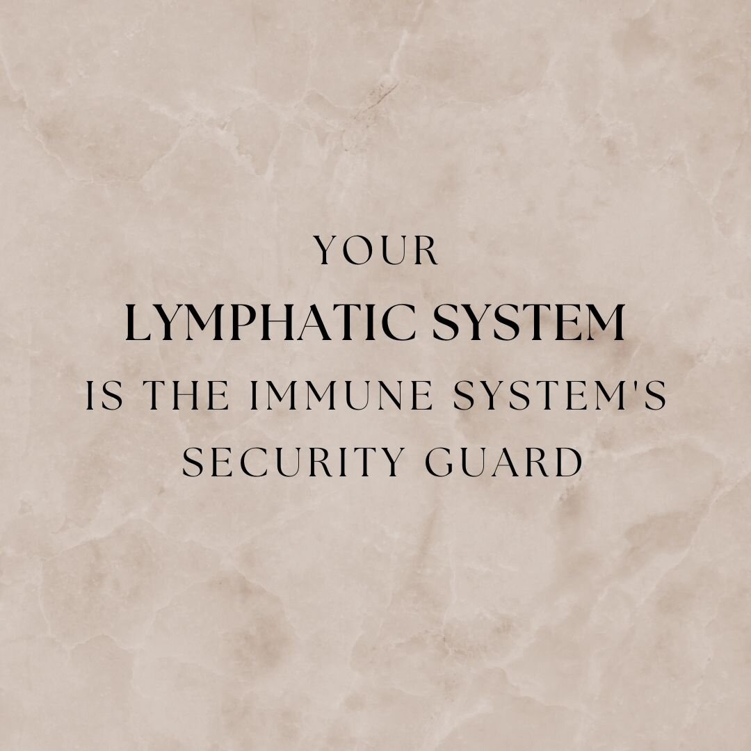 ✨️Your lymph nodes are tiny little scanners, placed all over your body, telling your immune system what is flowing through it. 
We have over 700 of them doing the job of killing and removing waste, toxins, harmful bacteria and viruses.

Your lymph is