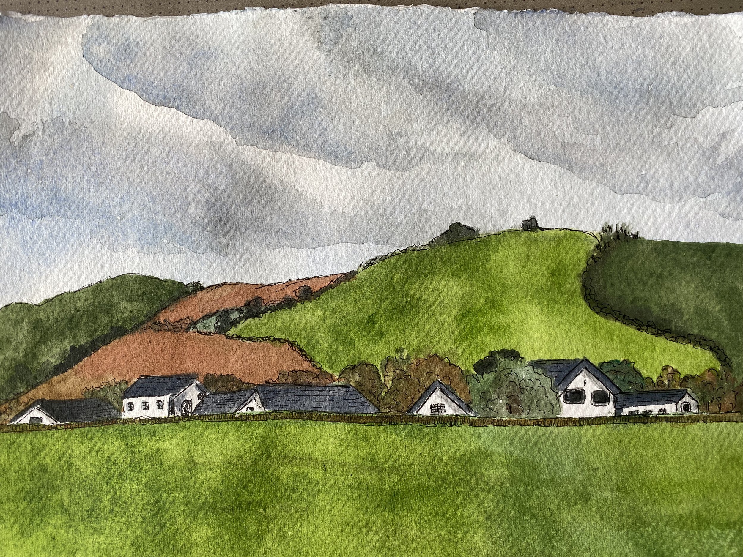 View from Doniford Halt