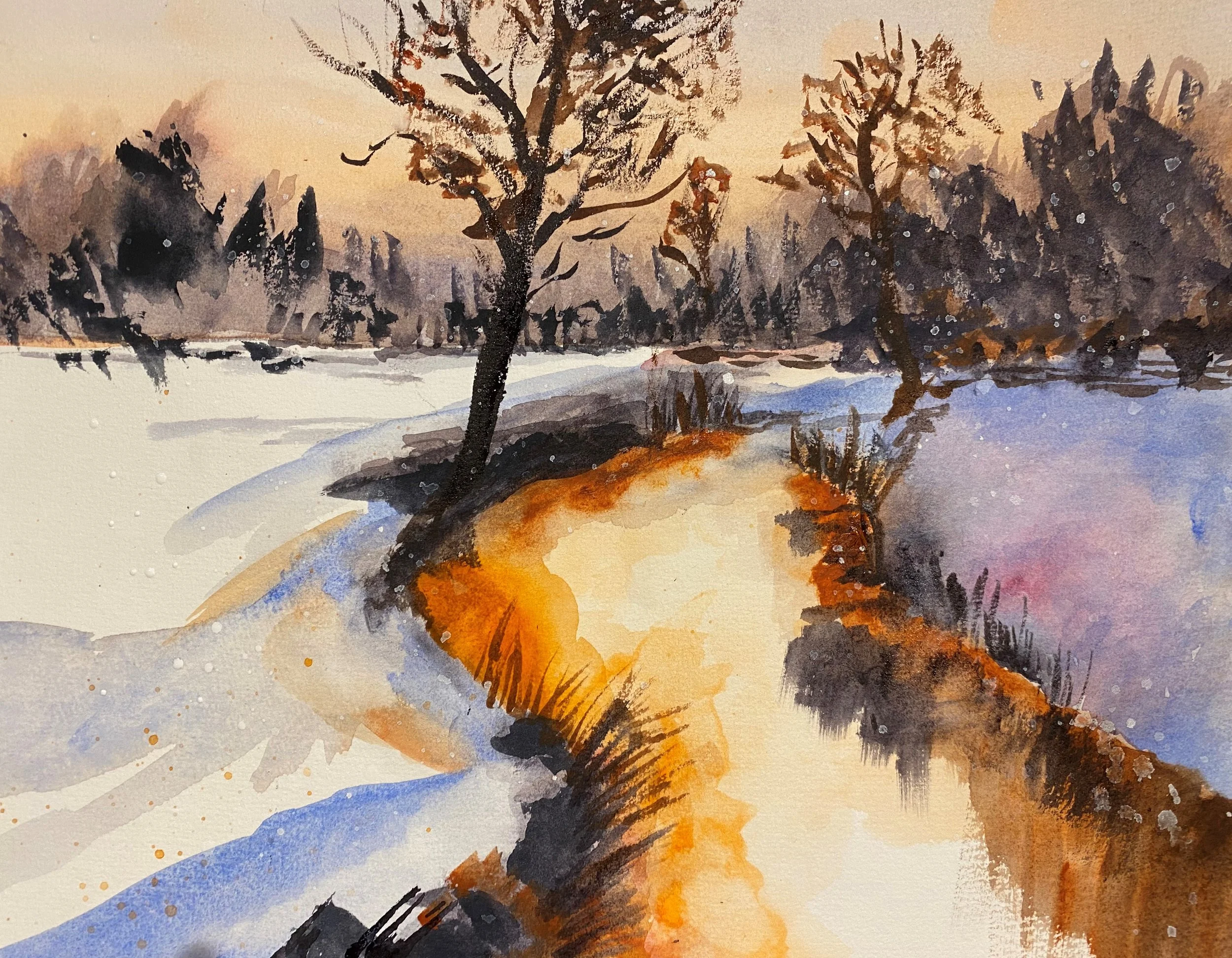 Javid Tabatabei Tutorial Snowscene