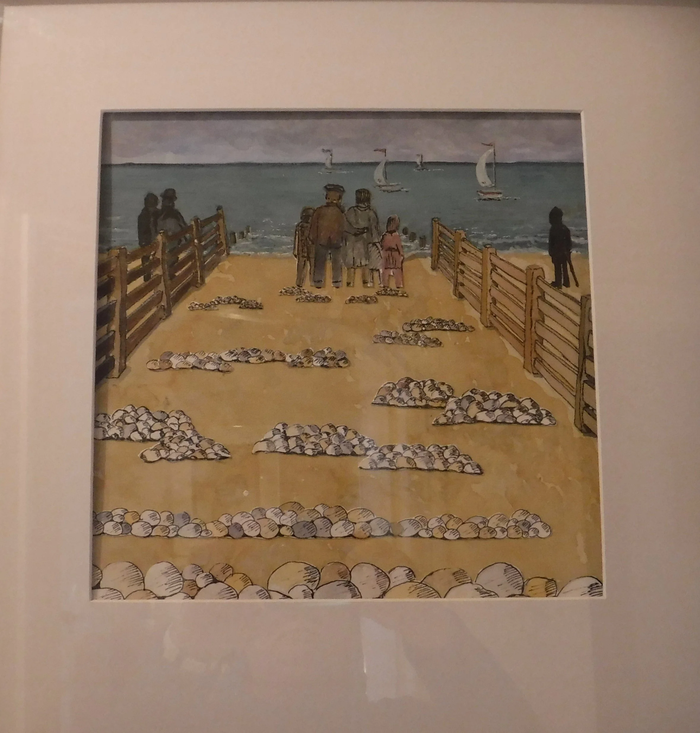 Multi media with collage