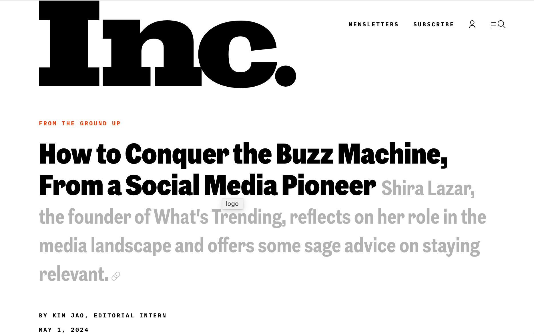 Inc. , May 2024