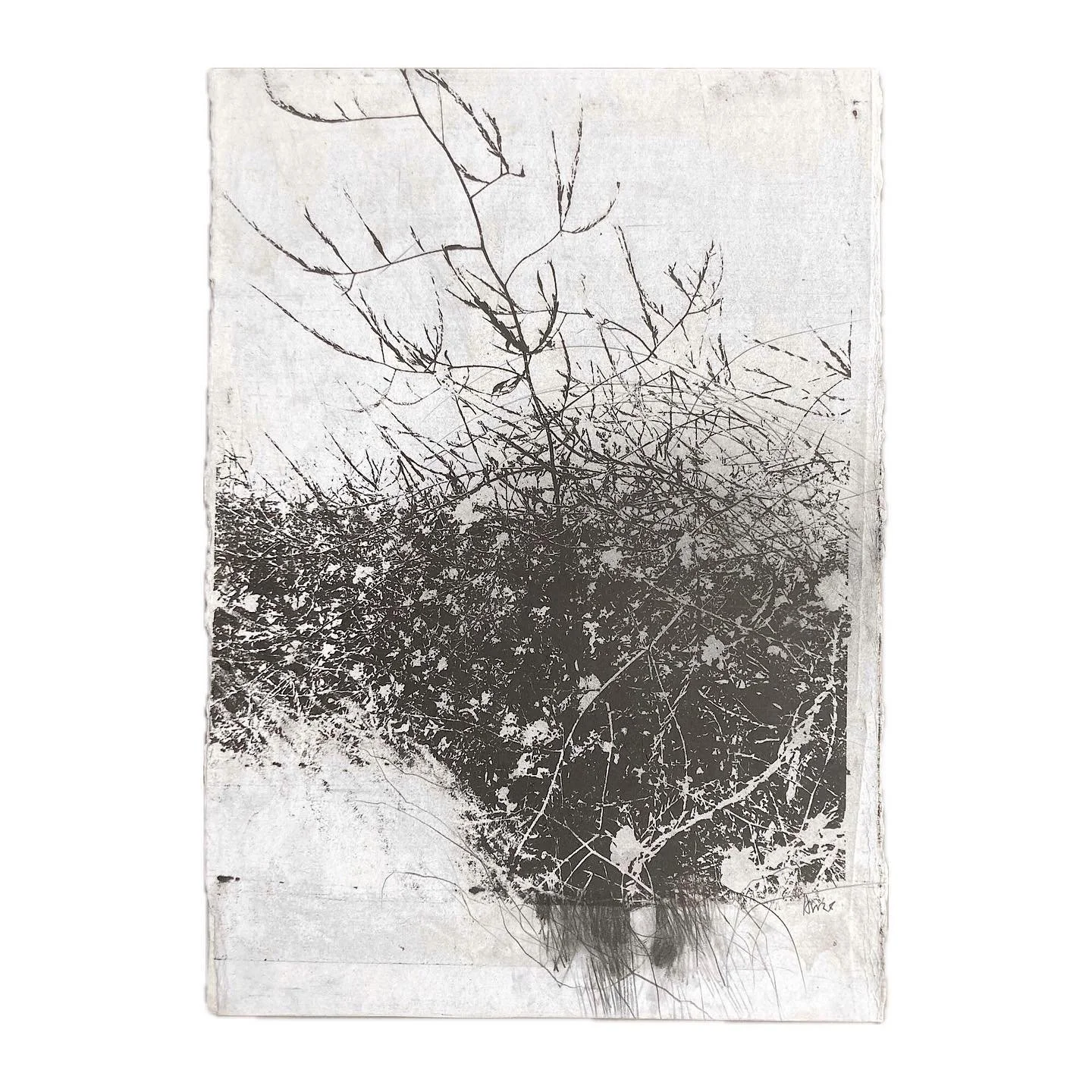 Putting some of these pieces onto wooden blocks, it changes the character of the work some I think… some pieces work on the blocks, some have to stay paper!
I would love to make a full nine grid of some smaller ones…🤔 work in progress&