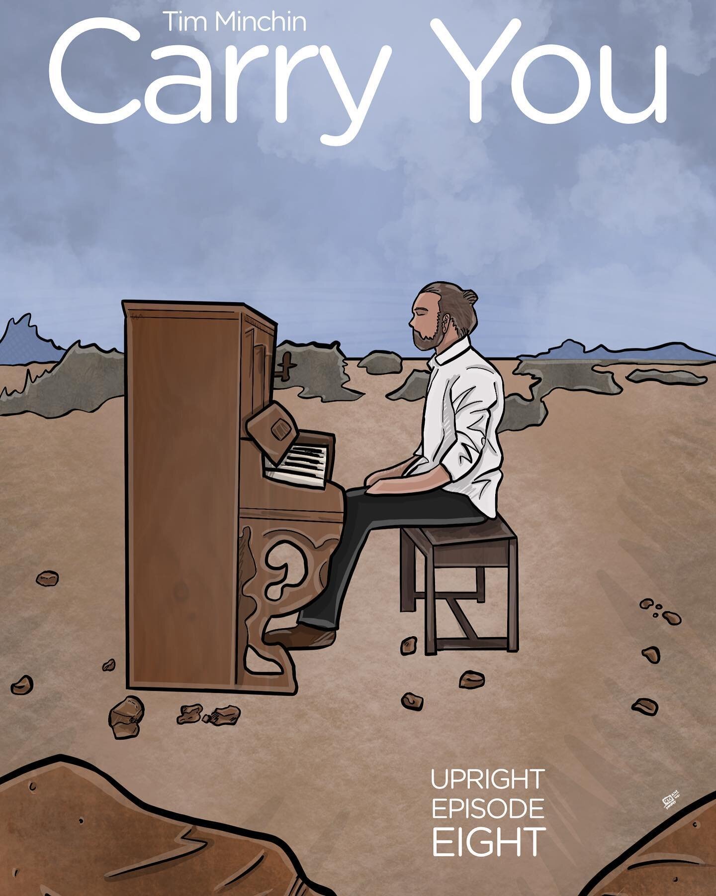 Another commissioned piece inspired by a song as #comic covers - this one is inspired by Carry You by Tim Minchin! @timminchin Commissioner asked for me to base it off the scene with the song in Episode 8 of Upright

#timminchin #upright #carryyou #p