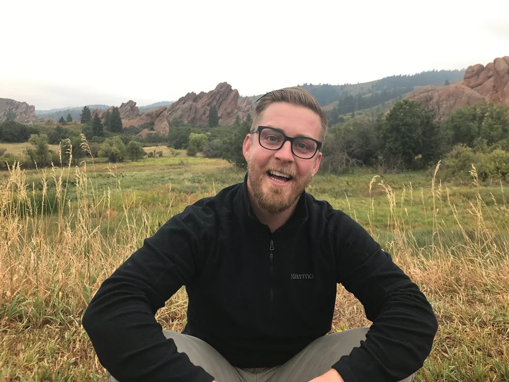 Scott Treas outdoors near Roxborough, Colorado