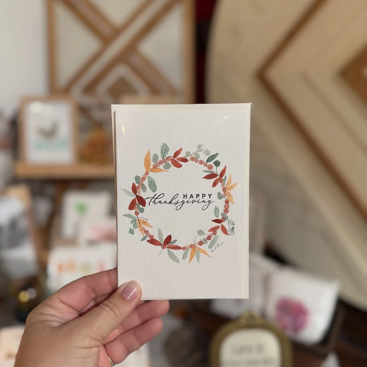 I will be teaching another watercolor card class geared specifically for the upcoming holidays. 

Join us for an evening of colorful fun where you will create your own painted greeting cards. Guidance and all supplies are provided, and you will be ab