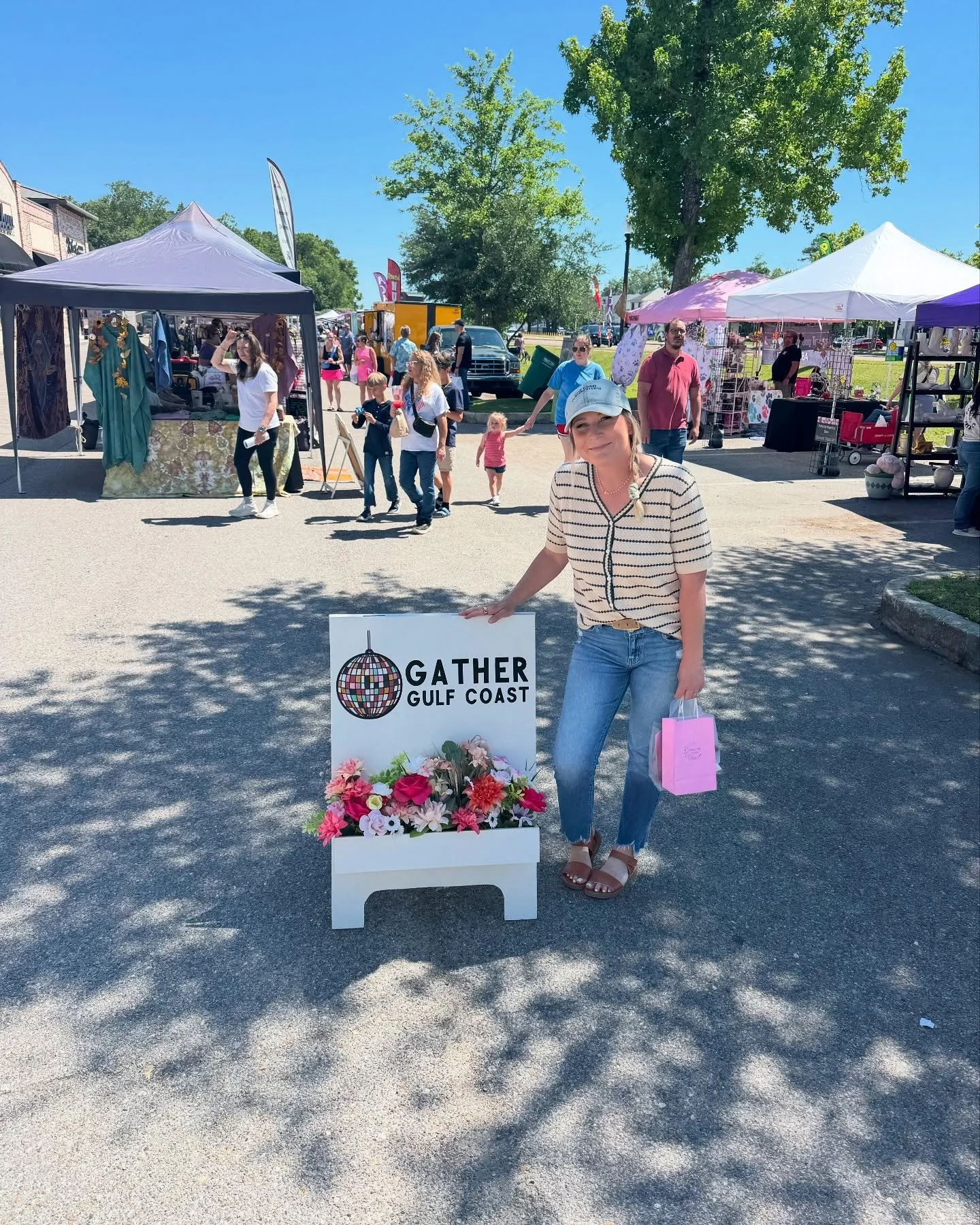 I always have the best time and find the best goods at the @gathergulfcoast Spring Market held at @parlouronlorraine 🩷🌸🌷

@patentpendingceramics
@bougiebrimhatco 
@kimberlymadisondesigns 
@magnoliamoon.os 
@sugarmagnoliacakeryms 

#gulfport #vendo