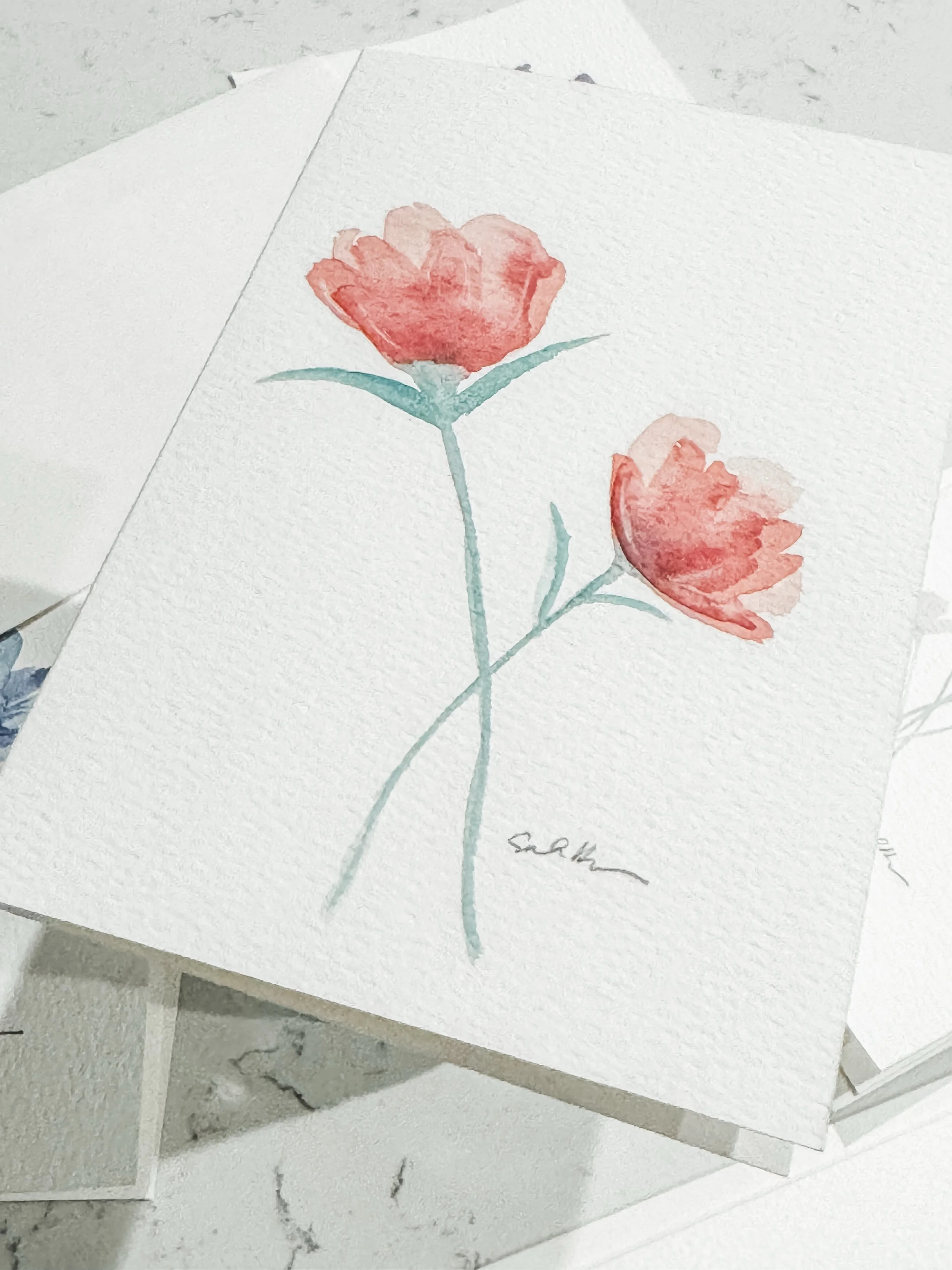 Join me for a beginner wildflower watercolor class at @blocktherapy.quiltshop where we&rsquo;ll paint soft floral doodles, learn simple watercolor techniques, and create something beautiful together &mdash; no experience needed. 🖌️🌸

This class is 