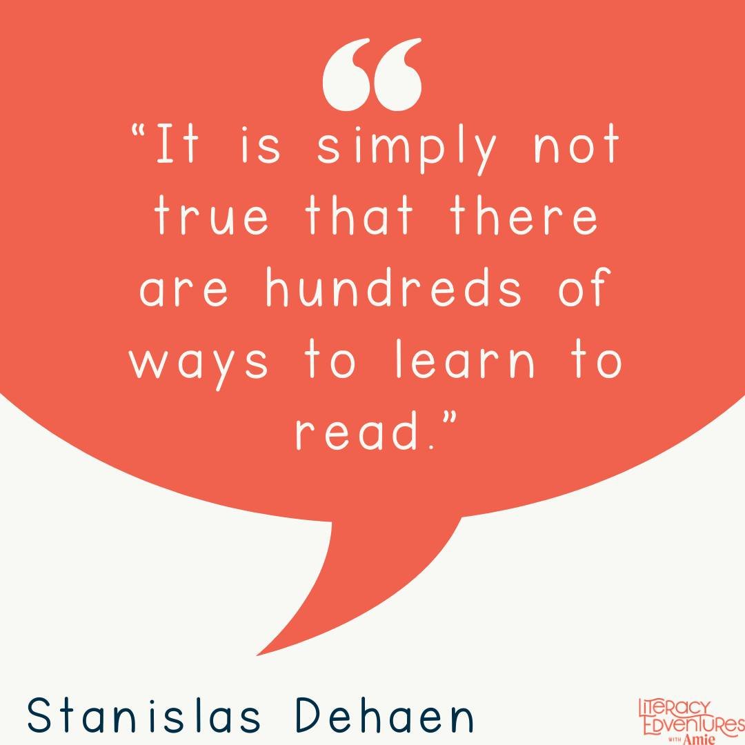 Have you read the Reading Brain? It is super insightful about how our students truly learn to read. &ldquo;It is simply not true that there are hundreds of ways to learn to read&hellip; when it comes to reading we all have roughly the same brain that