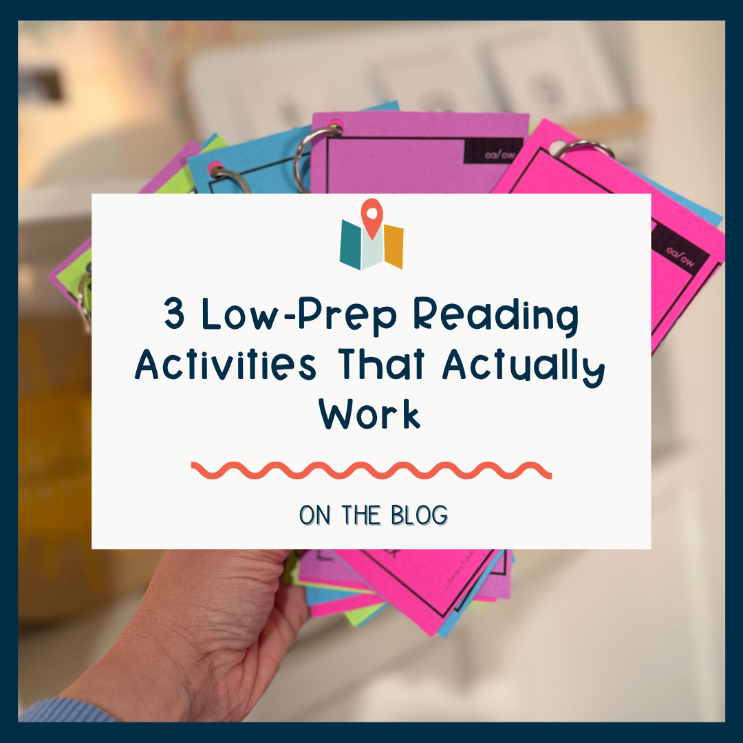3 Low-Prep Reading Activities That Actually Work