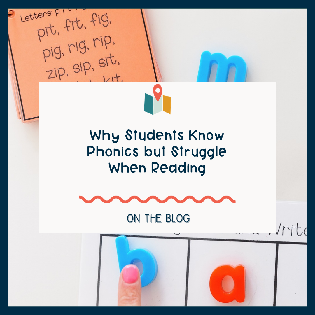 Why Students Know Phonics but Struggle When Reading