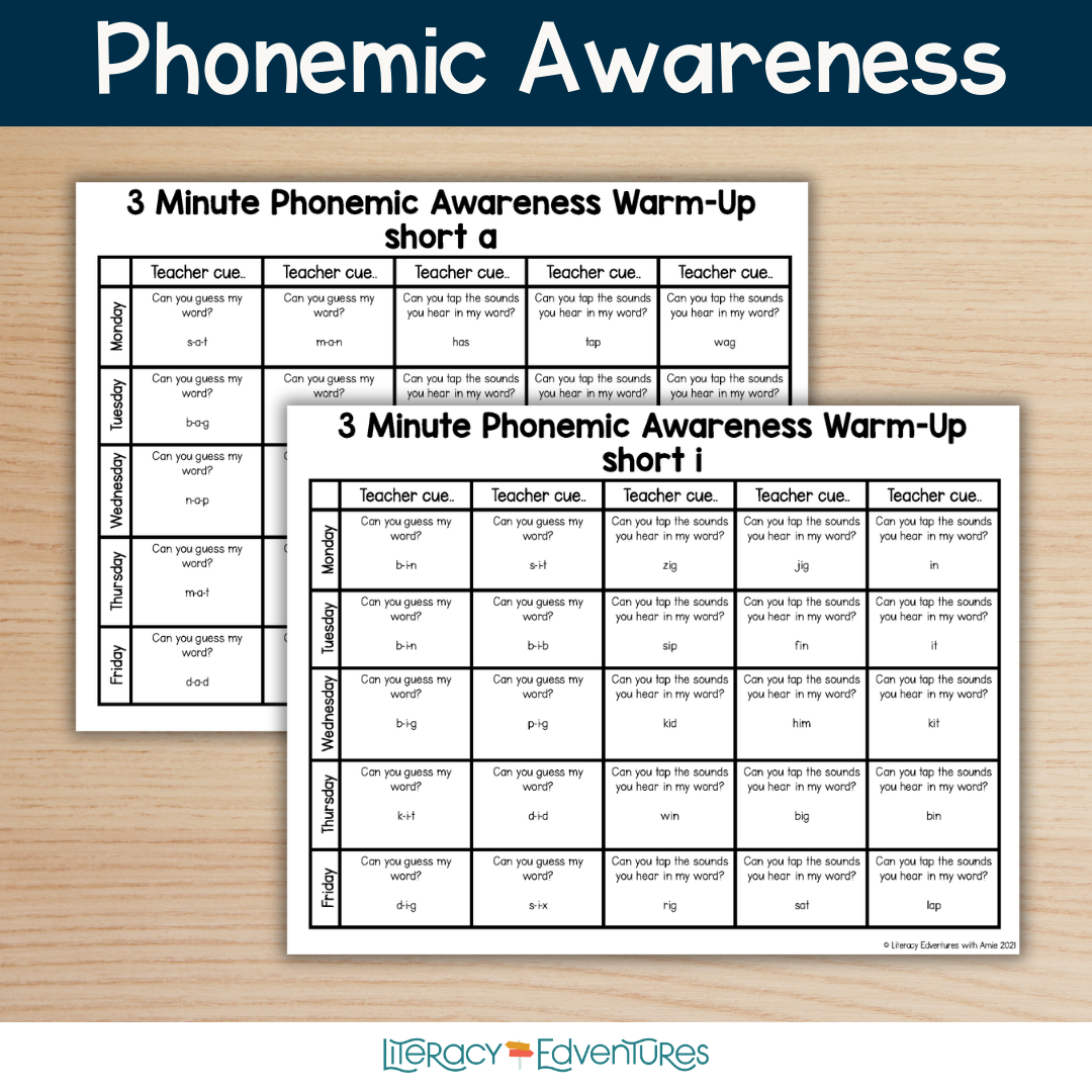 Students mapping phonemes to graphemes using sound boxes during a word mapping phonics lesson.